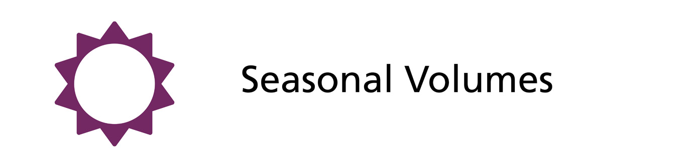 Seasonal Volumes